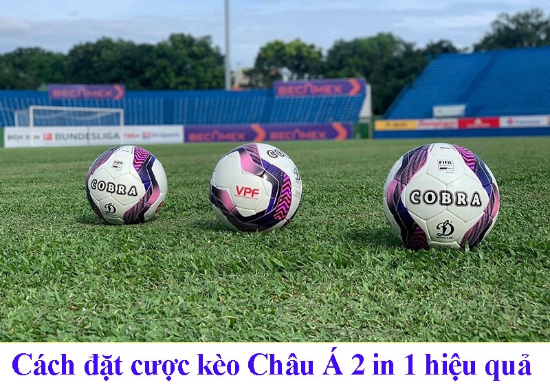 Cách đặt cược kèo Châu Á 2 in 1 hiệu quả